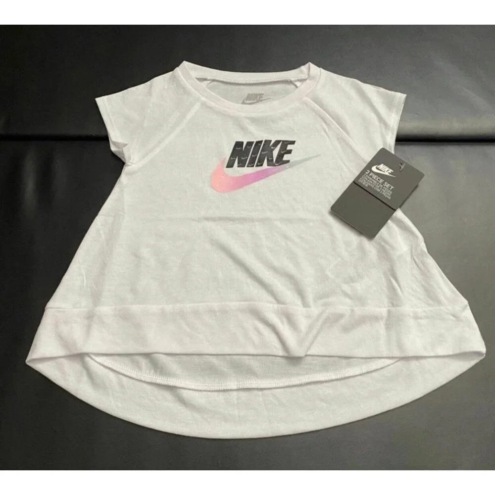NWT Nike Glitter Tunic & Leggings Set Baby Girls size 24M